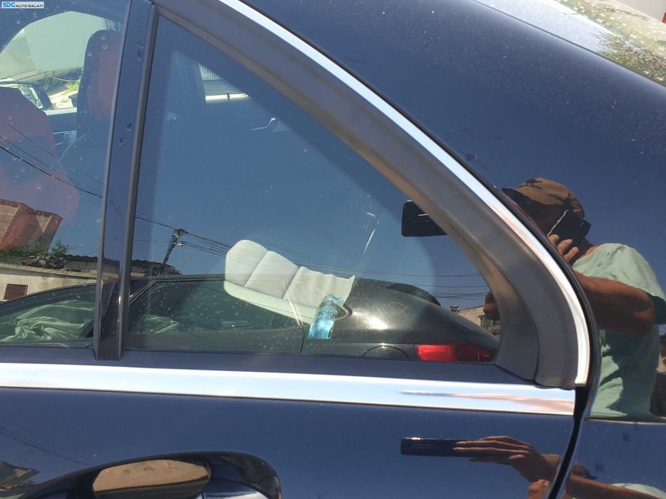 Geam Sticla Fix de pe Usa Portiera Stanga Spate Mercedes Clasa C Class W204 Sedan Berlina 2007 - 2014 [K6229]