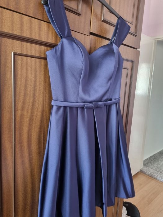 Дамска синя рокля