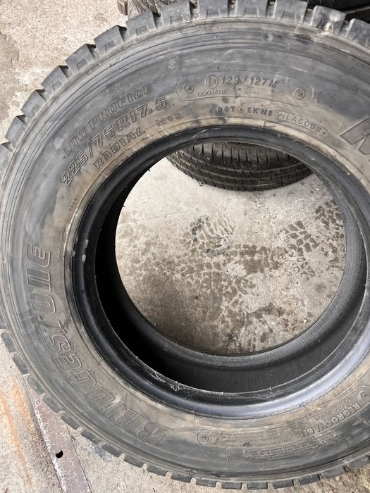 1 anvelopa camion 225/75/17.5 , Bridgestone , 9.7 mm