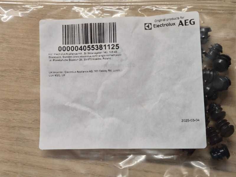 Vand Tampon cauciuc pentru Plita Electrolux EGD6576NOK