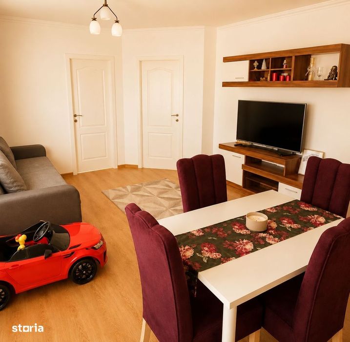 Apartament 3 camere, parcare, finisat, mobilat, Floresti zona Terra