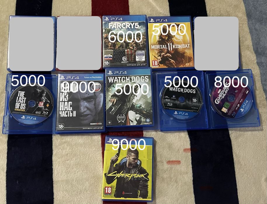 Продам Игры на пс 4/5