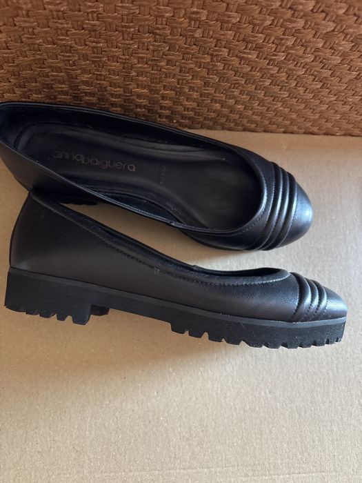 Обувки от кожа  «Anna Baiguera “/ 35