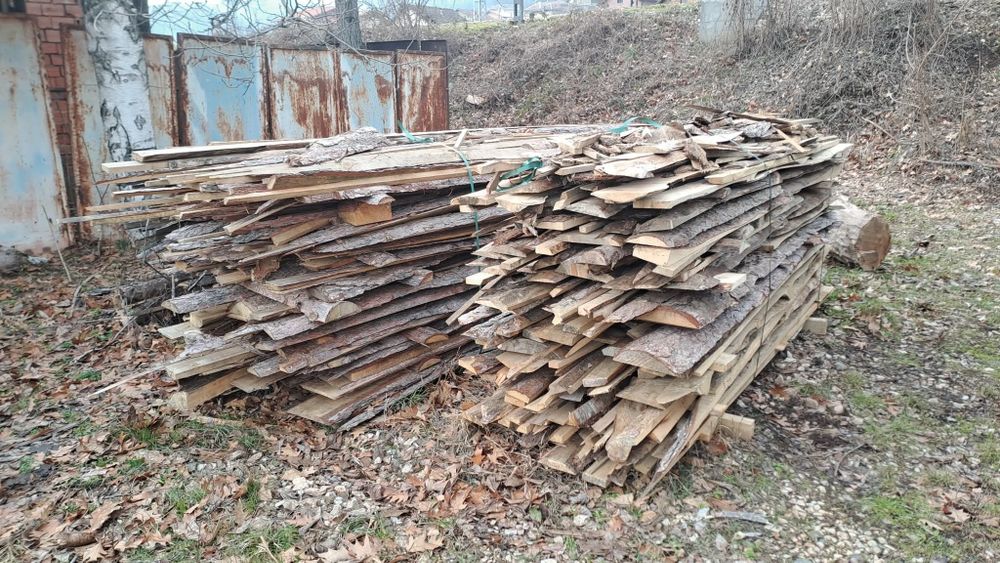 Дървени изрезки за отопление