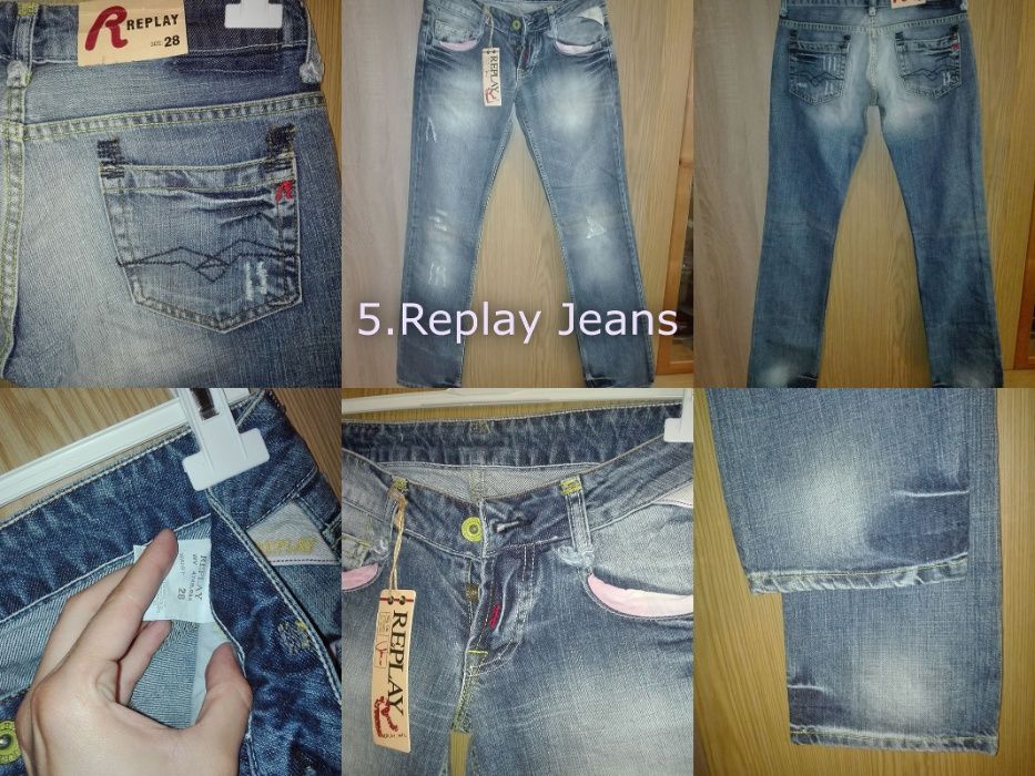 Дънки Armani, Diesel, D&G, Replay/Армани,Дизел,Долче и Габана,Риплей