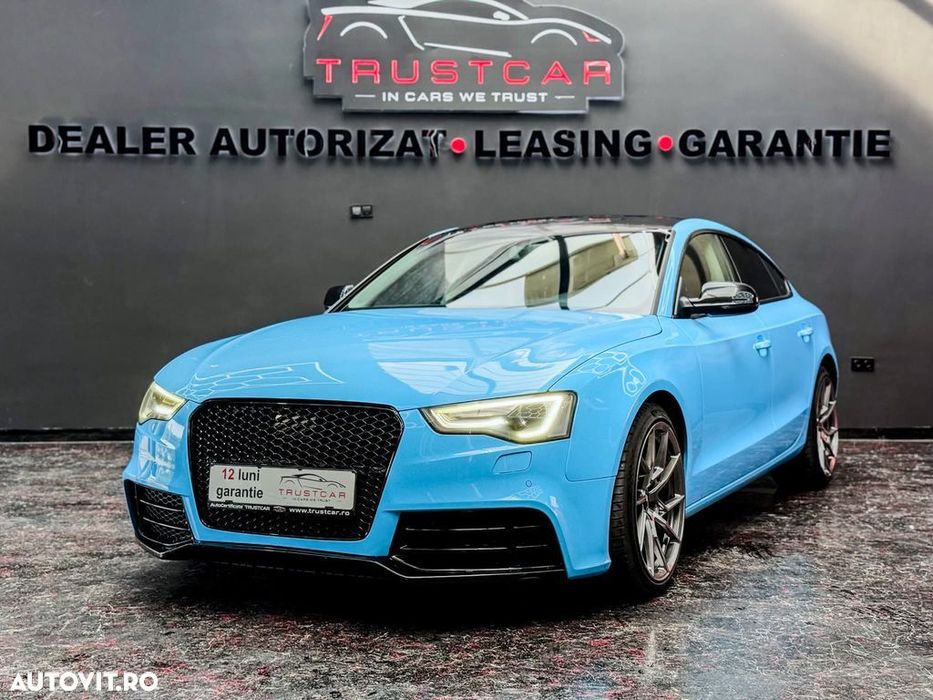 Audi A5 Sportback KM CERTIFICAT JURIDIC · Garanție 12 luni fără limită km