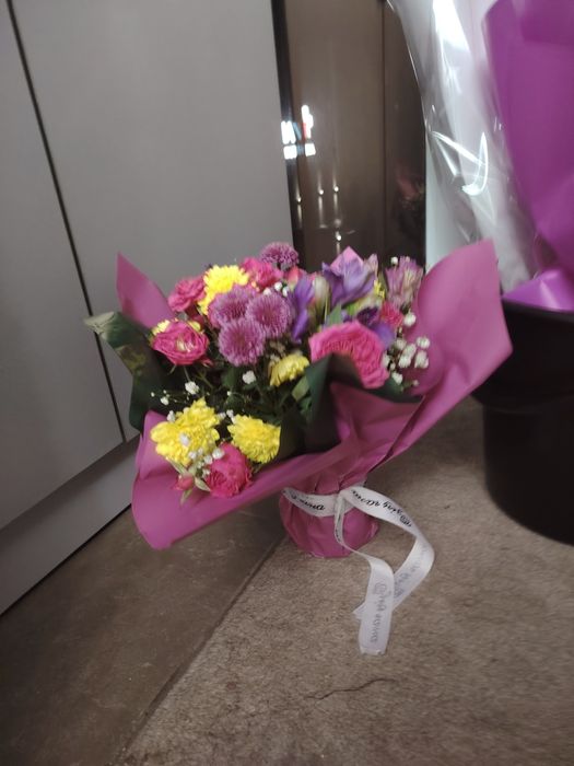 Цветы букеты розы