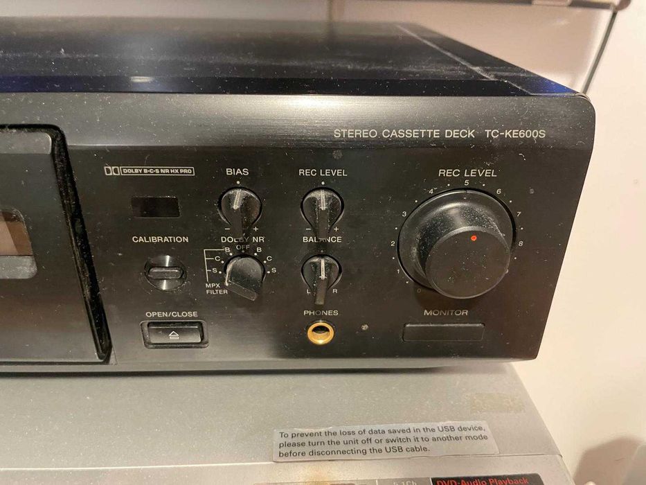 SONY TC-KE600S, 3 capete, 3 motoare, Dolby B,C,S