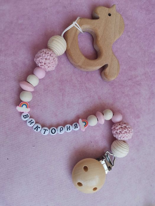 Бебешки клипс за залъгалка