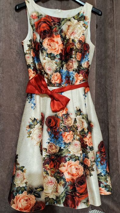 Rochie eleganta multicolor