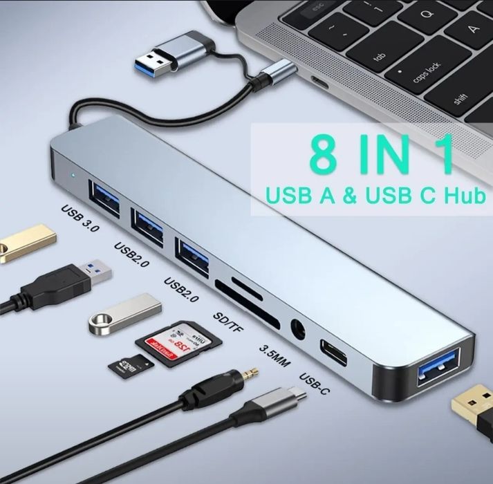 Usb type-c 8 & 2