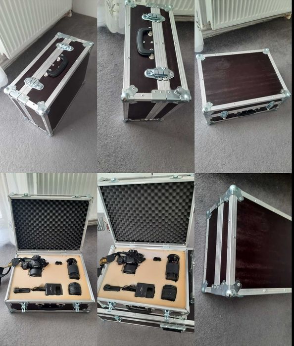 3 Flight Case echipamente foto/instrumente muzicale