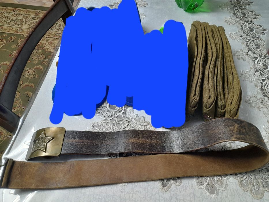 Ремень, пилотки ссср