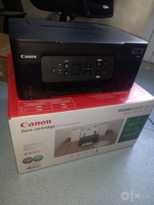 Canon, PIXMA G3470, Mega Tank rangli printer