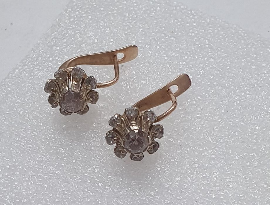 Серьги  туркманбоши.