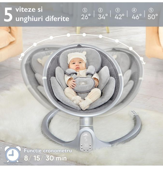 Leagan Electric Bebelusi KidProtect® Baby Bliss