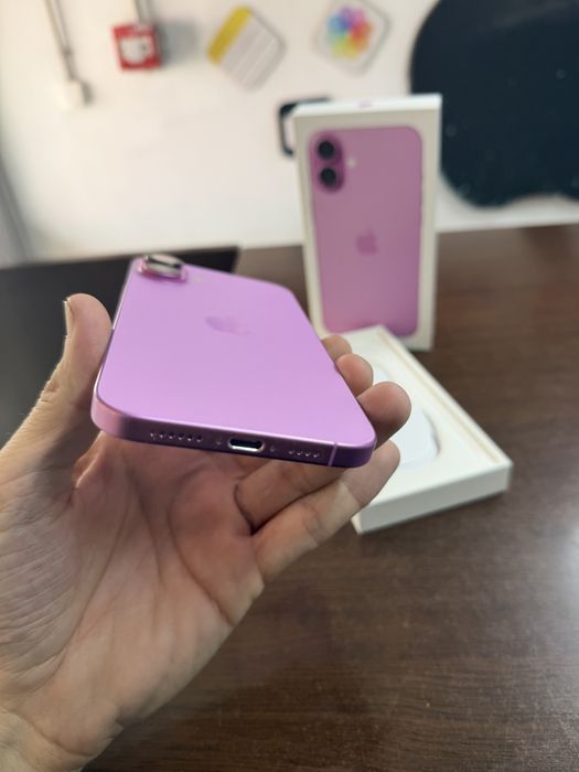 Vand Iphone 16 Plus 128Gb pink Full box