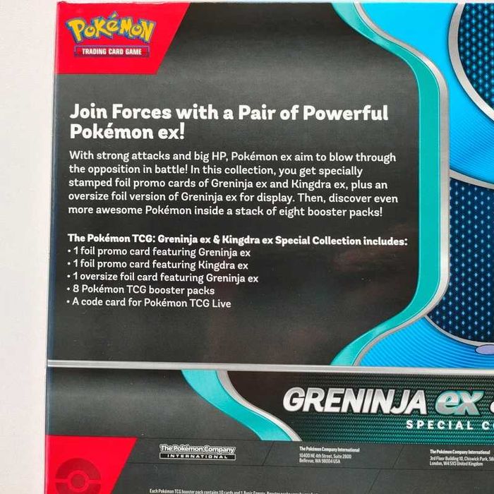 Pokemon TCG: Greninja ex & Kingdra ex Special Collection - EN