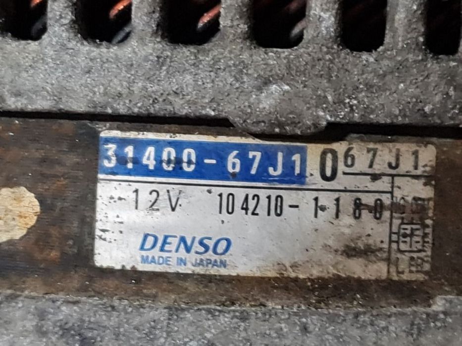 Alternator Suzuki Grand Vitara 1.9 DDIS 2006 - 2012 129CP 1870CC F9QB Euro5 (1367) ...