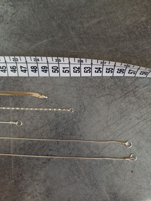 Комплект посребрени синджири