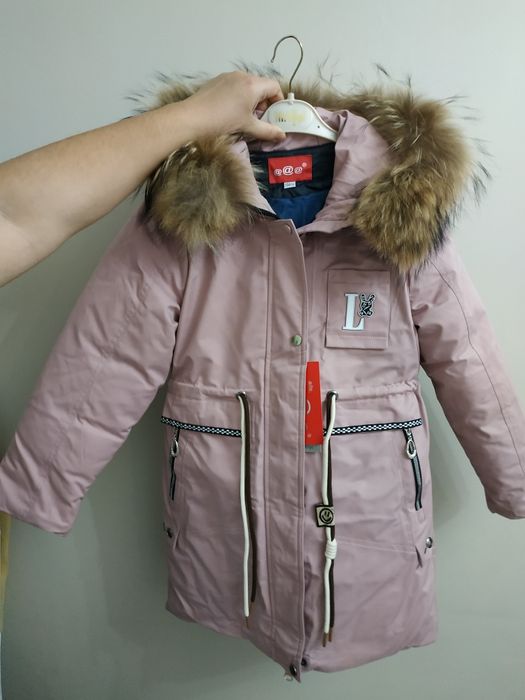 Зимняя куртка парка на девочку