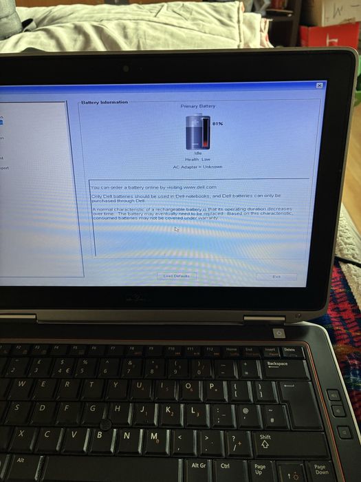 Laptop dell latitude E6320