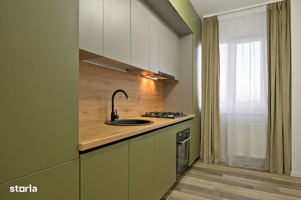 Prima utilizare ! Apartament 2 camere in bloc nou, 64 mp | Mobilat