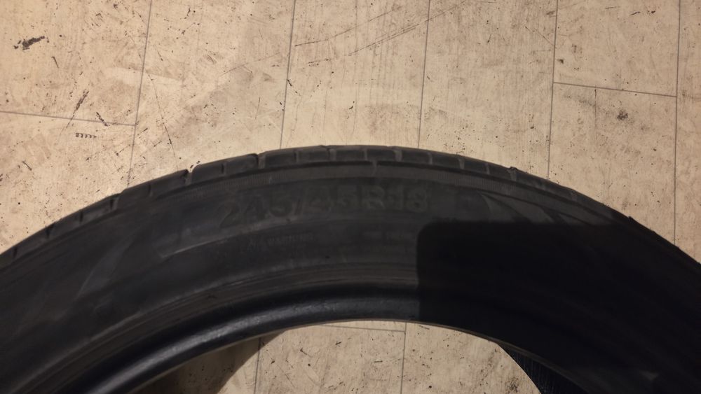 Зимние шины размер 245/45/18