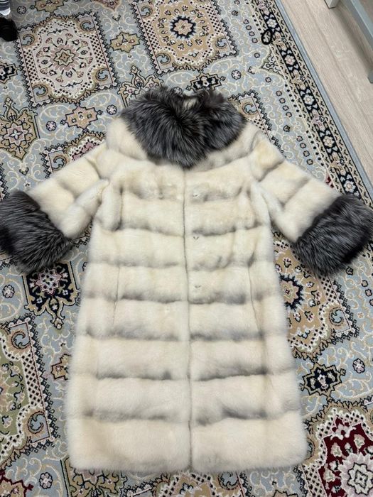 Норковая шуба. Размер 42-44