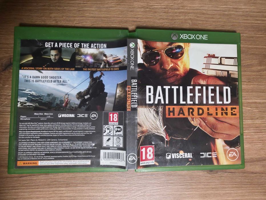 Battlefield Hardline за Xbox One | Пълен комплект с книжки | Тествана