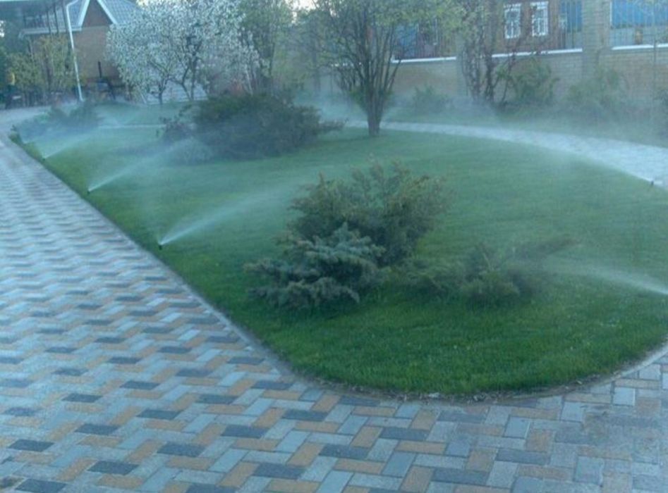 Газон-посевной рулонный полив микроклимат