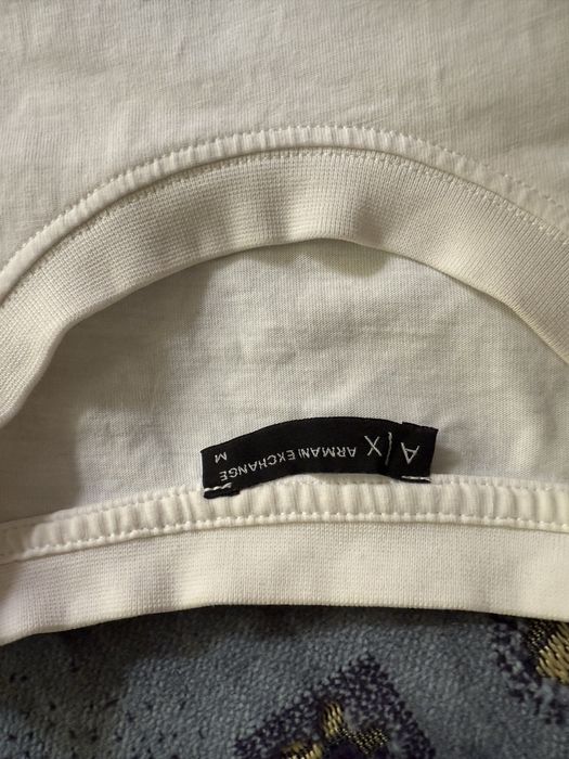 Tricou Armani Exchange Alb (pret pornire licitatie)