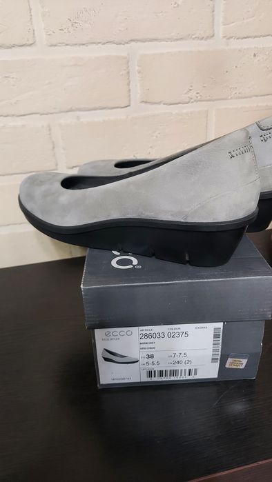 Туфли Ecco 38 размера
