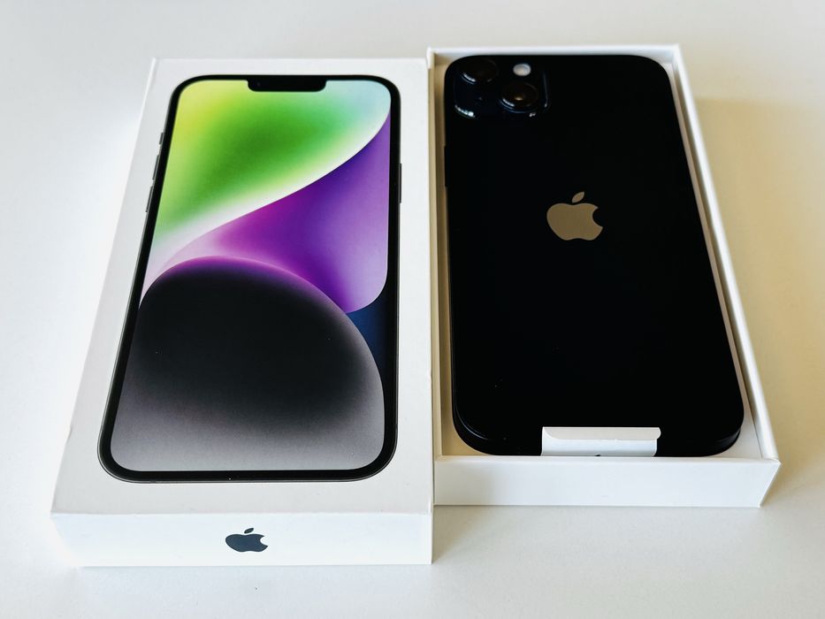 НОВ! Iphone 14 Plus 128GB Black 100% Батерия! Гаранция 6 месеца