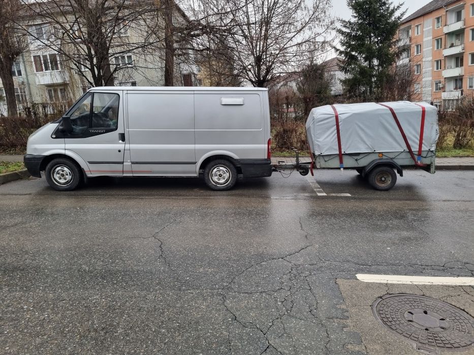 Ford Transit 2.2 2008 plus remorca