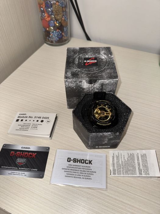 CASIO G-SHOCK Black and Gold