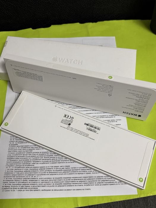 ЗАПЕЧАТАН 42mm Apple watch 10 Yettel Гаранция 2027 Black