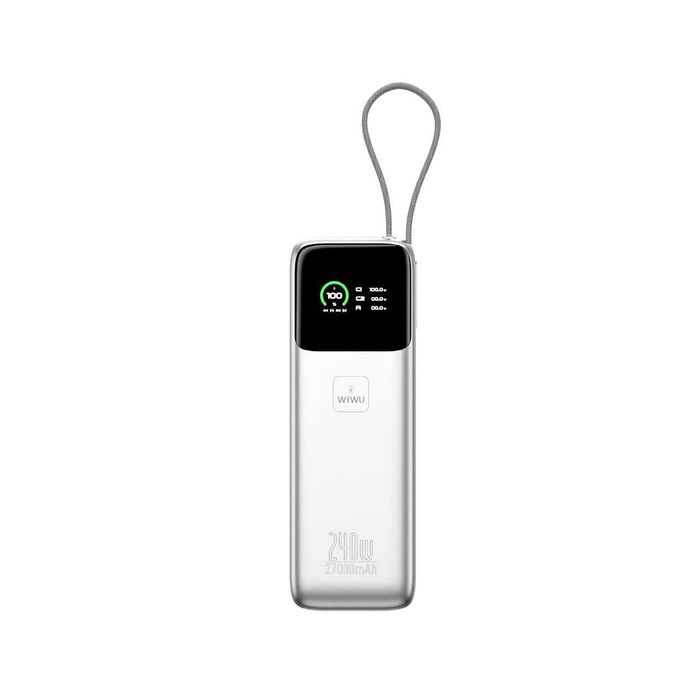 240W 27000mAh  WiWU Power Mega повербанк. Есть доставка