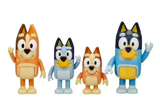 Комплект Фигурки Блуи и Бинго, Фигурки за игра Bluey and Bingo