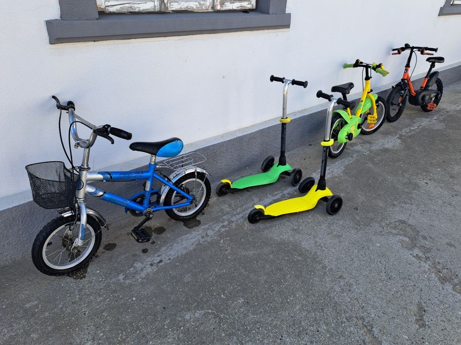 Vând bicicleta /trotinete