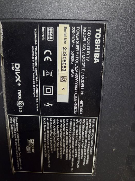 Tv LCD Tosiba perfect funcțional