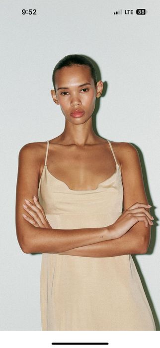 Дълга рокля Zara XS размер