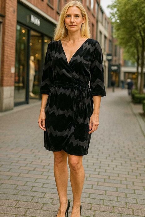 ежедневна елегантна / коктейлна / smart-casual рокля