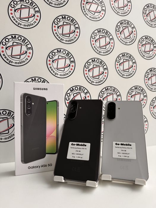 Samsung Galaxy A56 5G - 256GB - 100% - Ca nou - Garantie