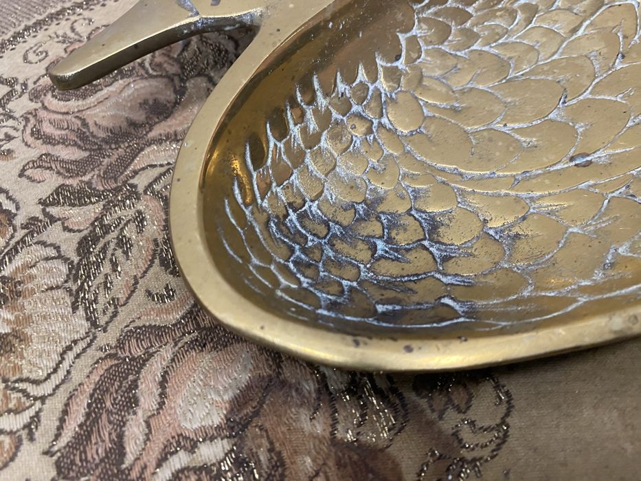 Френска месингова патица поднос