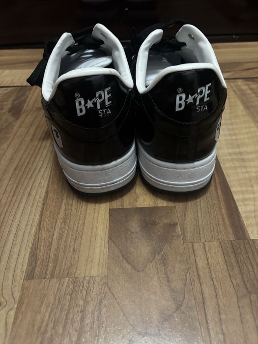 Bapesta low black