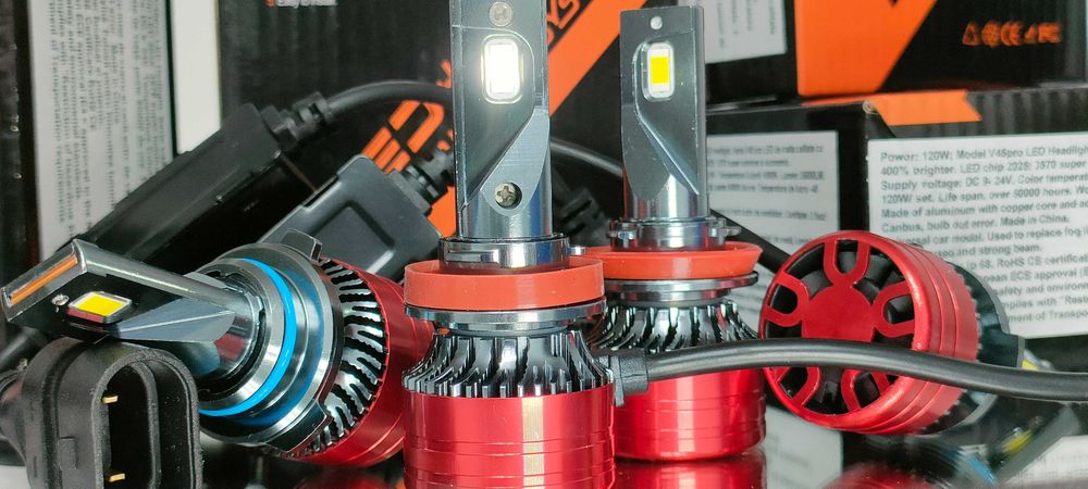 Bec far LED 120W becuri faruri/ proiectoare BMW Audi Mercedes Renault