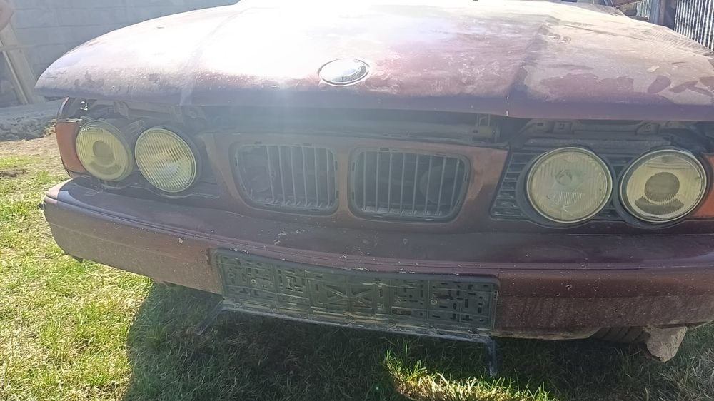 Капот широкий на БМВ е34