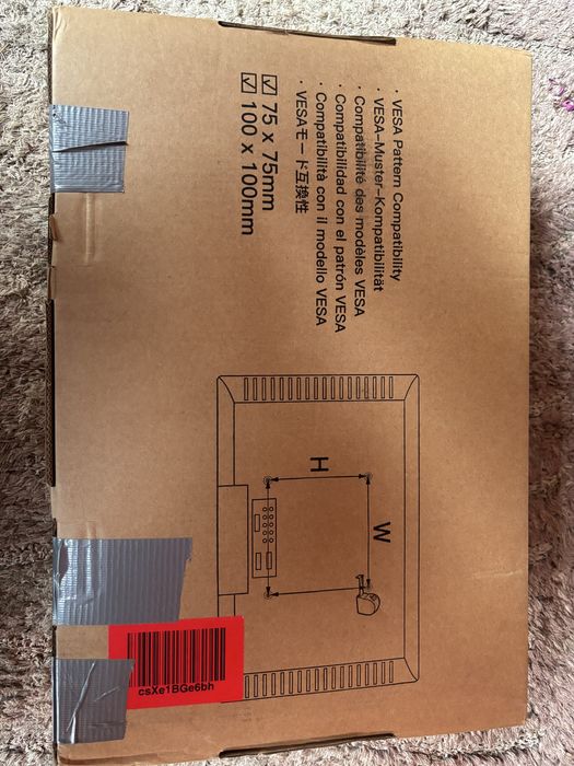 Suport de birou pentru doua monitoare marca HUANUO NOU