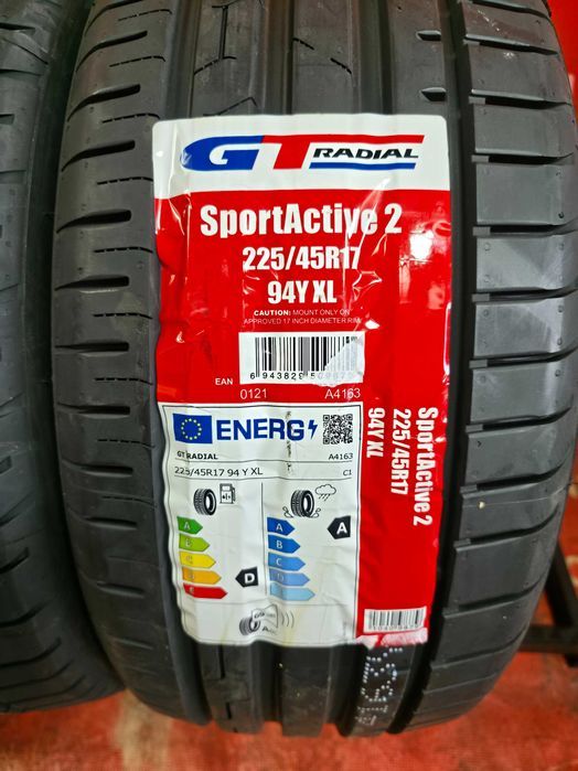 4 Anvelope de VARA - 225/45/17 - GTRADIAL - NOU - DOT 2023 ! SUPER PRET !